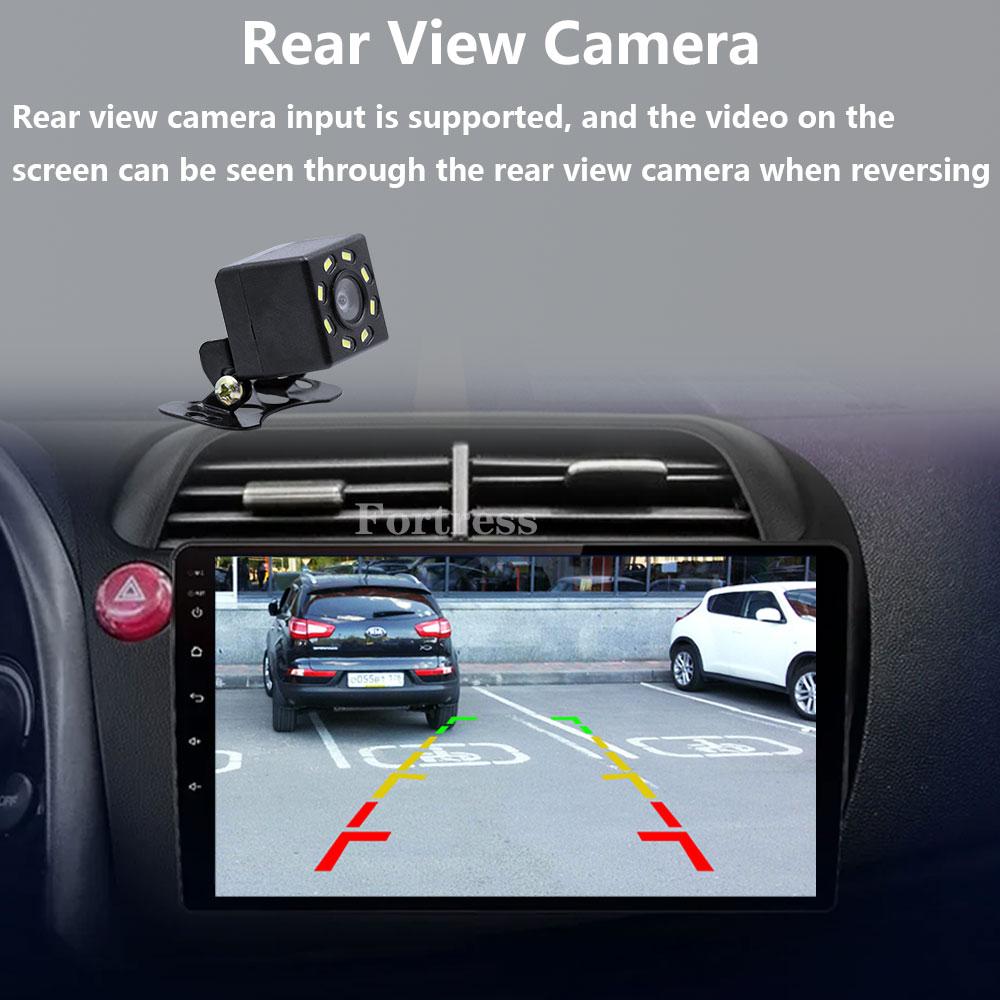 For Honda Civic Hatchback 2006-2011 Android 12 Car Radio Multimedia Video Navigation 2 Din Stereo DVD Head Unit Speaker Carplay