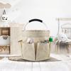 Portable Outdoor Picnic and Beach Basket – Foldable, Multi-Purpose Storage Bag for Bathroom or Mother and Baby Needs.