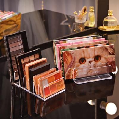 Palette Powder Case Storage Box Makeup Tools Transparent Plastic Desktop Storage