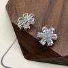 5pcs/lot Flower Crystal Star Buttons Cubic Zirconia Button for Clothes Decorative CZ Sewing Buttons for Cashmere Knit Cardigan
