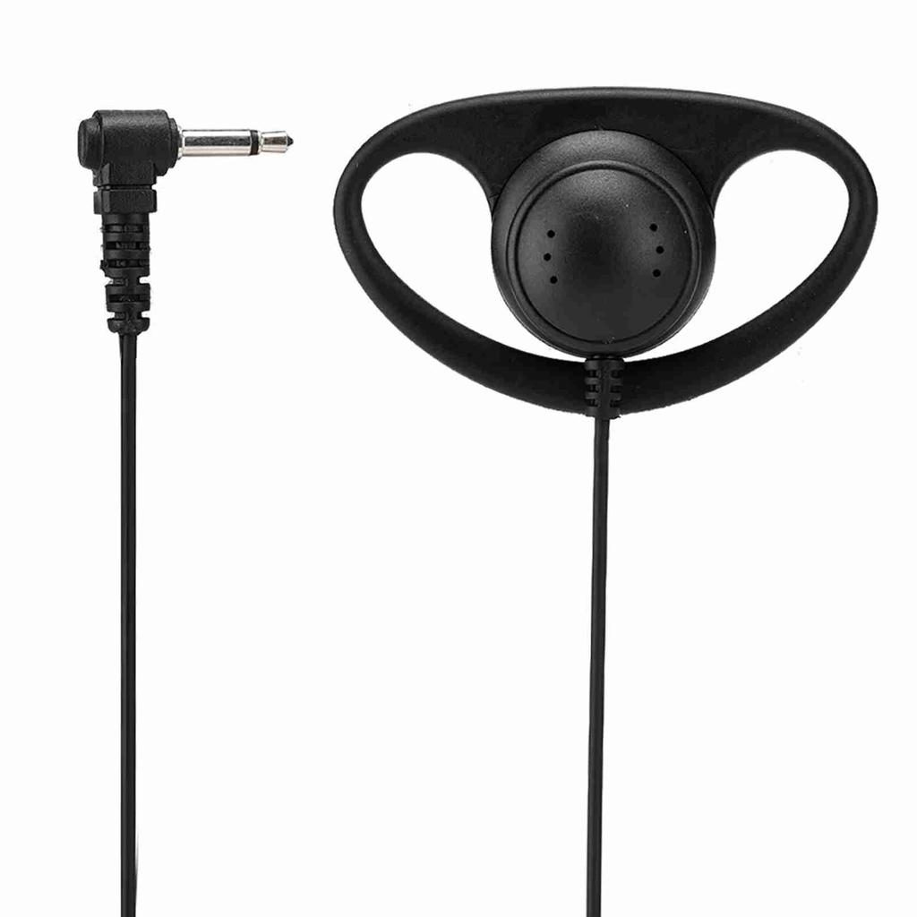3.5mm Jack d Shell Type Listen Only Earpiece Headset for Motorola ICOM Kenwood Radios