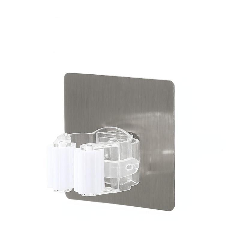 

1 шт., прочные крючки для кухни, ванной комнаты, клейкие многоцелевые крючки, настенный крючок для швабры белый