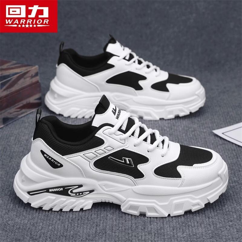 Warrior Men s Thick-Soled Breathable Mesh Dad Sneakers 39
