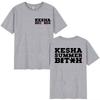 Kesha Live in The UK 2026 Tshirts House of Kesha Fan Gift Tshirt Women Men pure Cotton Tees  Fashion Graphic Printing Tops y2k