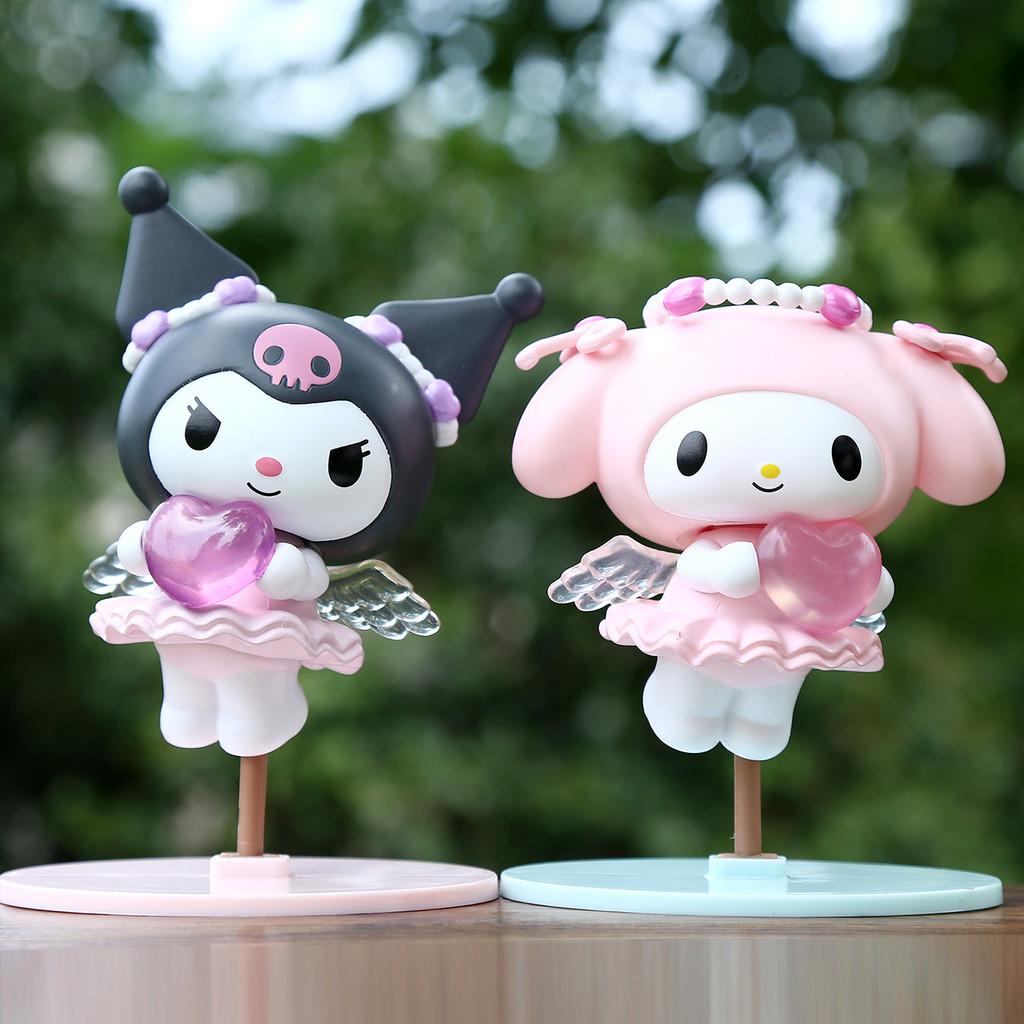 Kuromi Melody Hello Kitty Anime Toy Pvc Cute Collectible Figurine For Kids And Collectors
