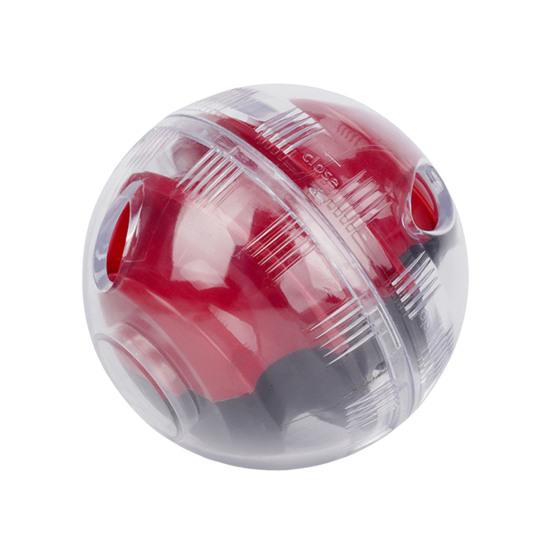 Dog Treat Dispenser Ball Adjustable Slow Feeder Puzzle Toy Food Dispensing Ball for Puppy Healthy Eating Training And Boredom Relief