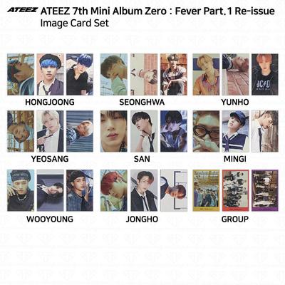 7º Mini Álbum Zero : Fever Parte 1 Re-Emissão de cartão QR oficial com foto