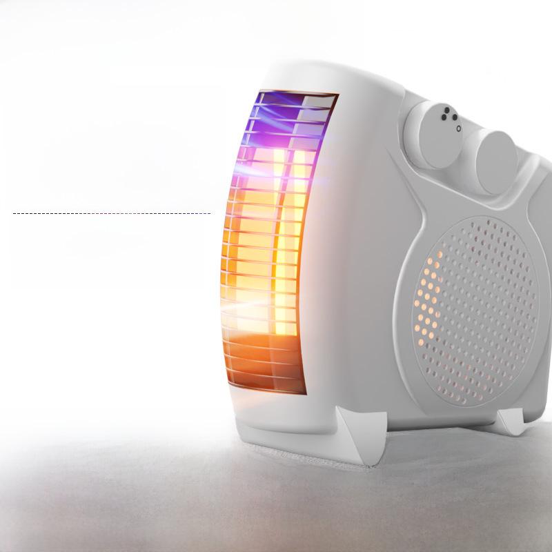 New Knife Desktop Electric Heater for Home and Office - Suitable for Europe, UK, US, and Japan