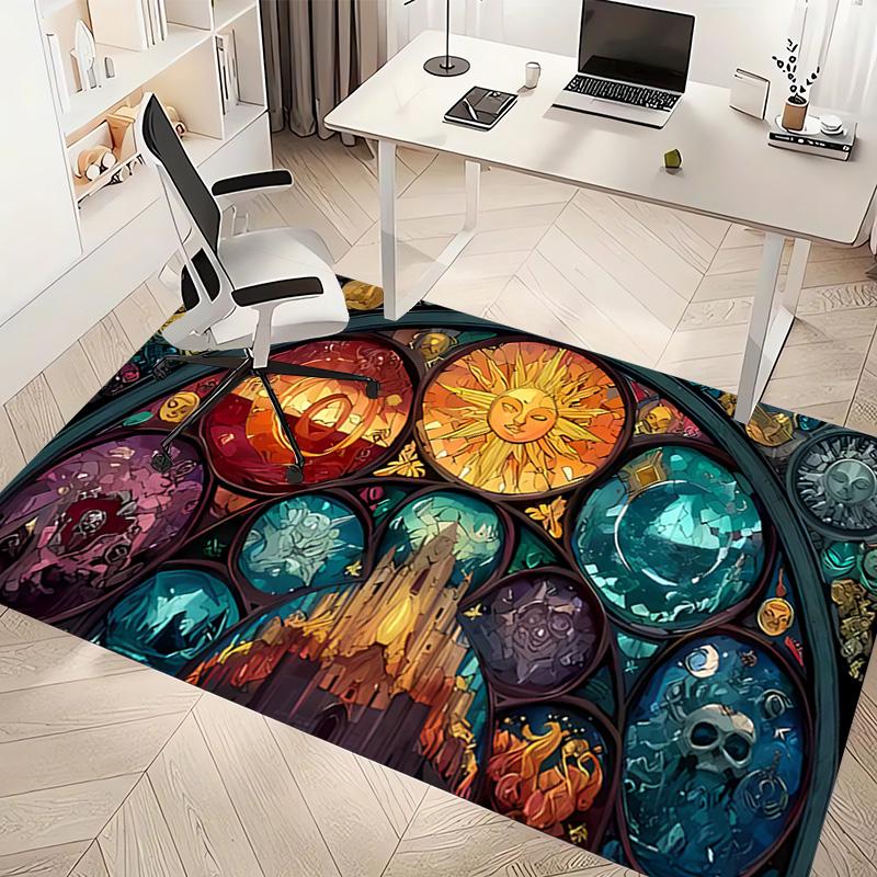 Magic The Gathering Print Area Rug - Soft,Washable Non-Slip Indoor Mat,Living Room,Home Office Decorative Rug