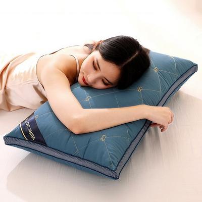 Yüksek Orta Alçak Yastık Yastık 48*74cm Yüksek Esneklik Yetişkin Öğrenci Yurdu Ev Yastığı