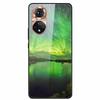 For Honor 50 Case Cartoon Tempered Glass Back Cover Hard Case For Huawei Honor 50 Pro Phone Cases NTH-AN00 NTH-NX9 Fundas Coque