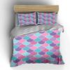 Mermaid Scale Print Bedding Set Bedding Duvet Cover Set Duvet Cover Pillowcases (1 * Duvet Cover 2 * Pillowcases, Without Duvet Insert)