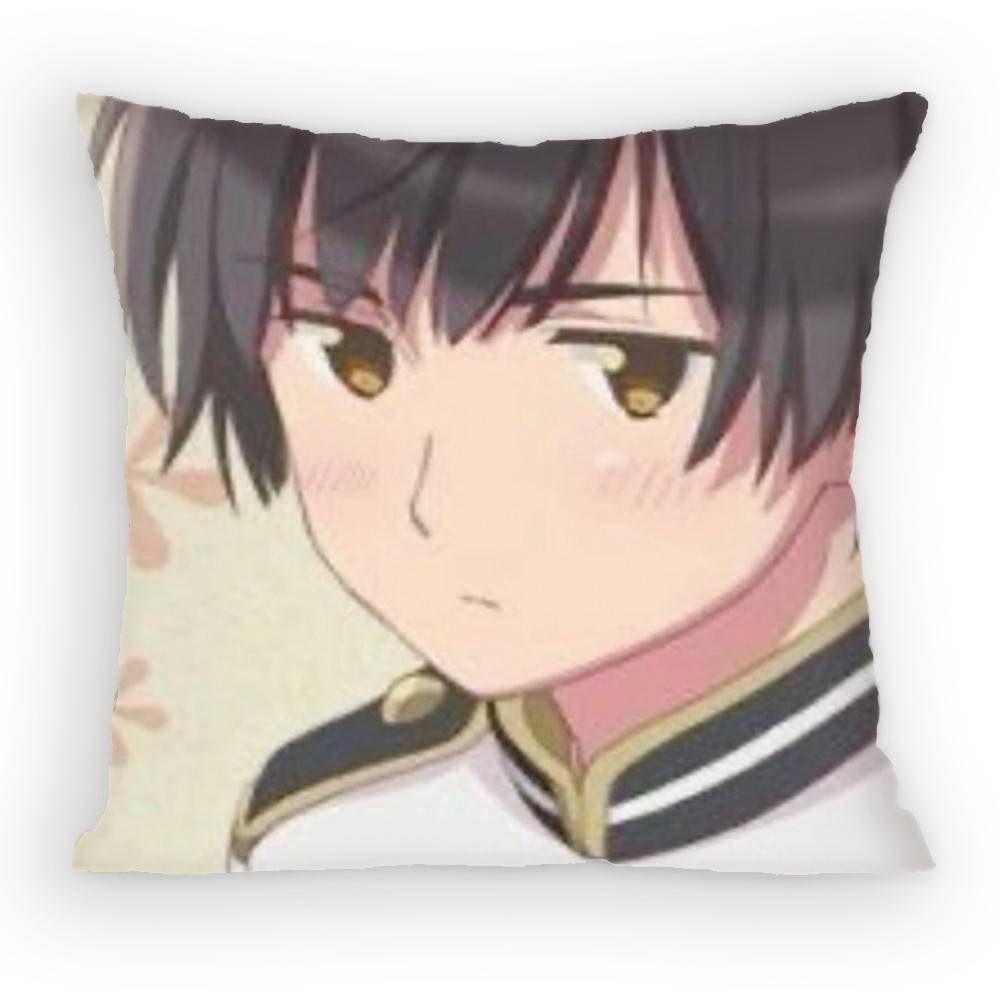 Anime Hetalia World Stars Honda Kiku Pillow Case Sofa Living Room Bedroom Headboard Backrest Cushion Square Cushion Nap Time