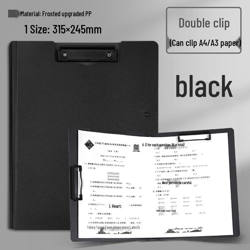 A4 Multifunctional Clipboard and Writing Pad for Meetings and Office Supplies