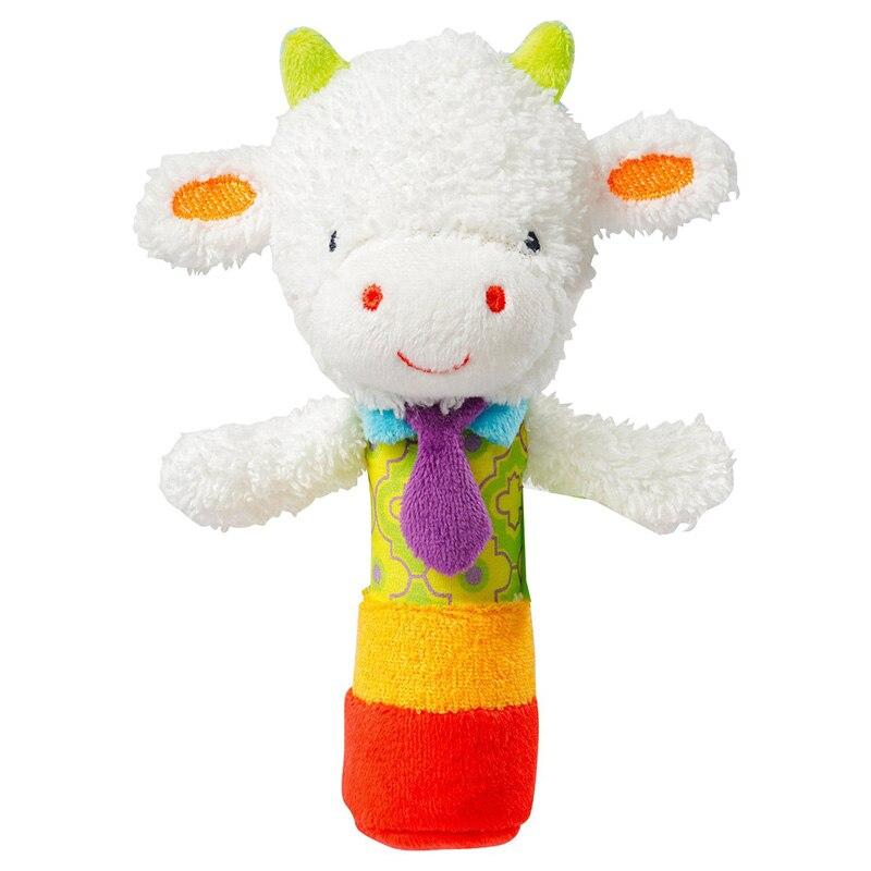 Newborn Baby Toys 0-12 Months Cartoon Animal Baby Plush Rattle Mobile Bell Toy Infant Toddler Early Educational Toys speelgoed