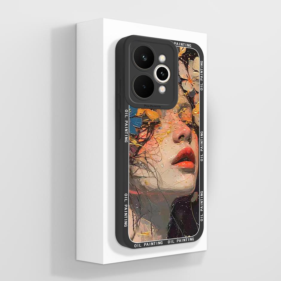 Trendy Butterfly Case For Realme 15 Pro 5G Soft Liquid Silicone Anti Drop Bumper Cover For Realme15 15Pro Full Protective Funda