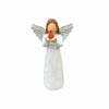 Creative Design Winged Angel Figurine Resin Pray Girl Ornaments  Home Decoration