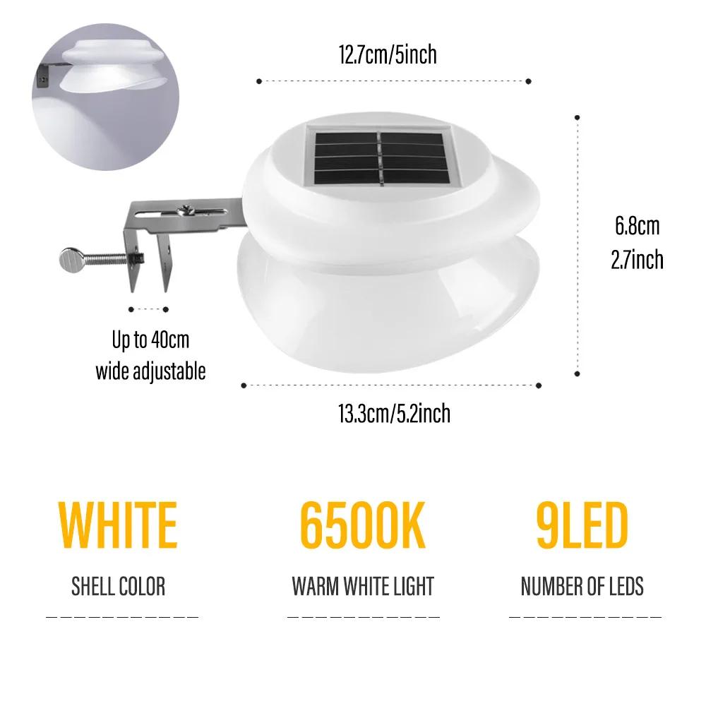 LED Solar Light, Waterproof Outdoor Garden Decoration Wall Light Suitable for Fence Garden Landscape Wall Walkway