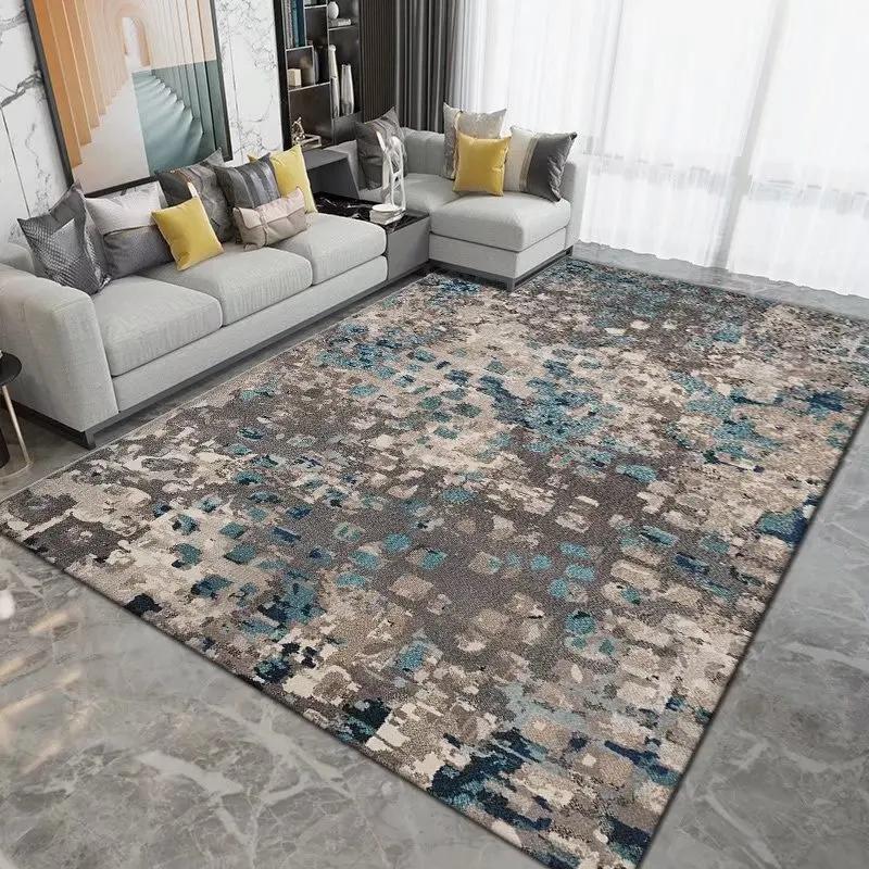 New Printed Pattern Carpet Living Room Sofa Decoration Mats Home Bedroom Kitchen Entrance Rugs Bathroom Balcony Anti Slip Pad