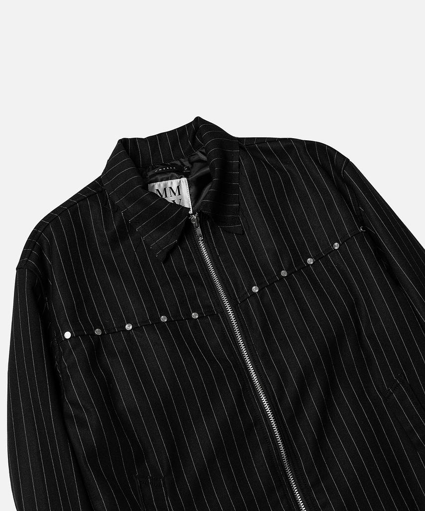 Vastic Studded Cut-Off Jacket_Stripe