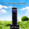 ABS Construction Gear Drive Rotor Sprinkler With 40° to 360° Sprayer Angles For Efficient Lawn Irrigation