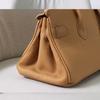New Togo Top-layer Cowhide Horizontal Platinum Bag Large Capacity Fashion Leather Hand-to-shoulder Commuter Underarm Women's Bag