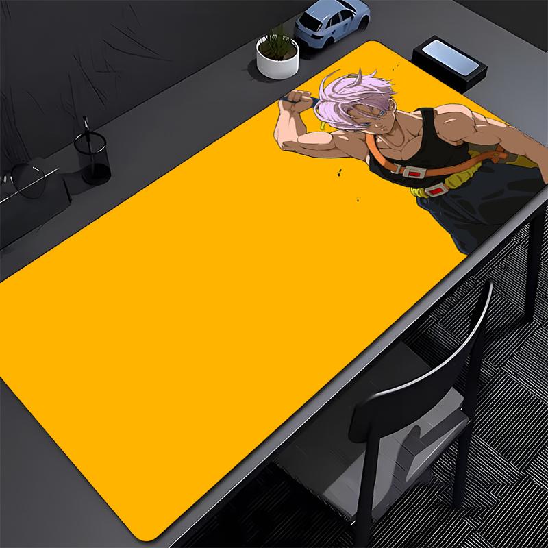 Dragon Ball Trunks Mouse Pad big Computer Office Game Table Mats Rubber non-slip Gaming Keyboard coaster Long Desk Pads Mousepad