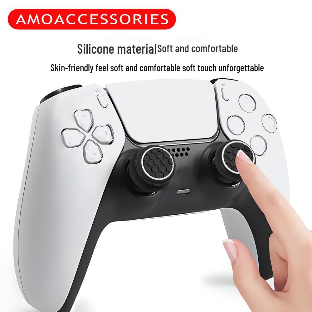 Silicone Joystick Caps for PS4/PS5/Xbox Controllers – 3-Piece Set