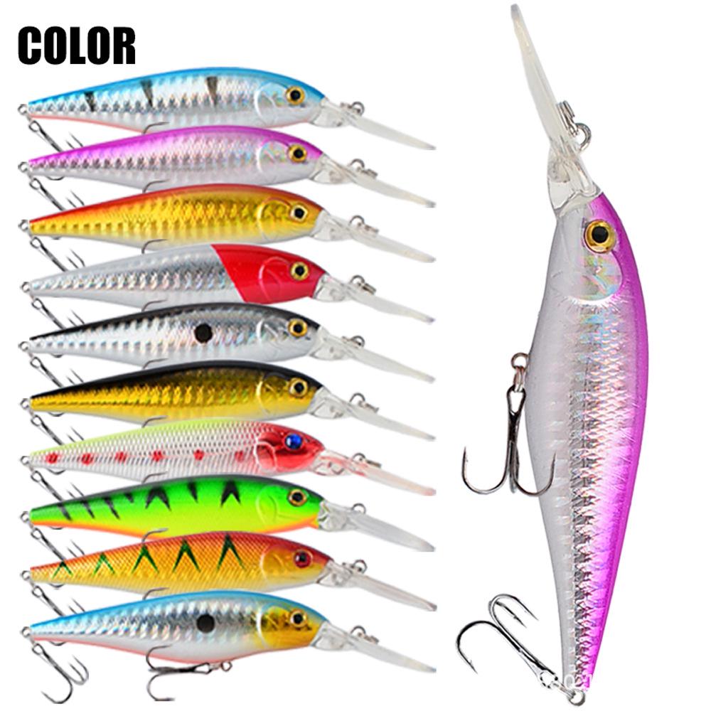 Schwimmender Lipped-Minnow Köder für Barsch, Zander, Makrele und Karpfen.