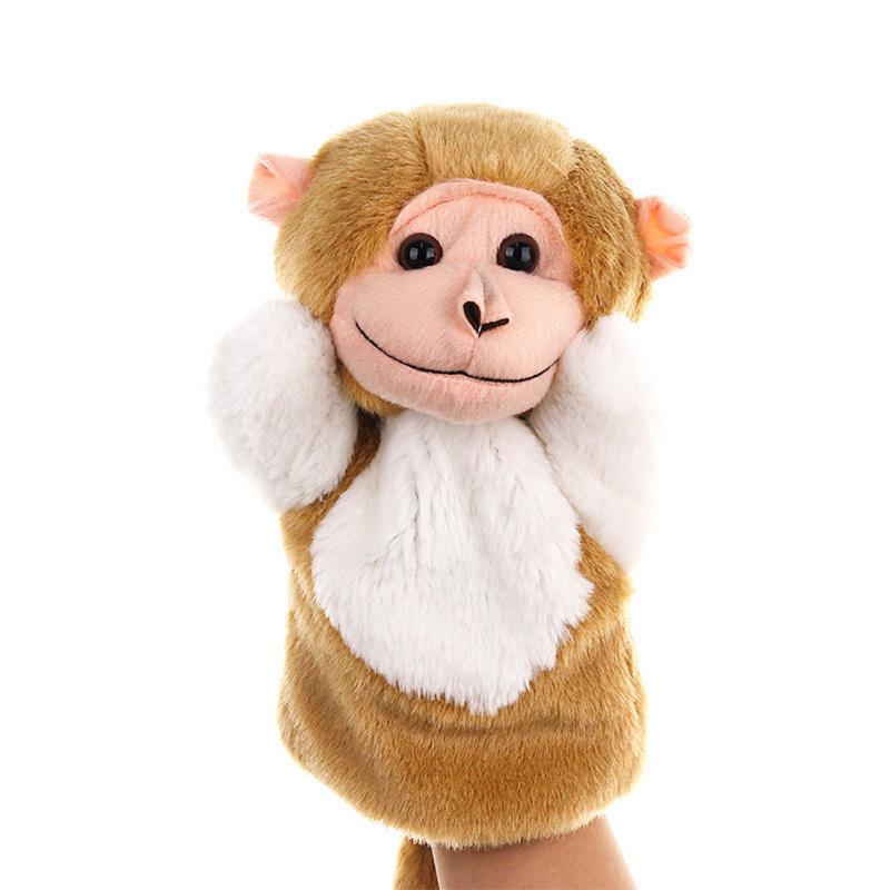 Big Hand Puppet Animal Plush Toys Baby Cloth Educational Cognition Hand Toy Finger Dolls Puppet