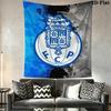 FC Porto Wall Tapestry Aesthetic Wall Hanging Printed Fabric Blanket Decorative Tapestries for Bedroom Living Room Home Decor