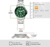 Fossil Blue Dive Three Hand Date Stainless Steel Watch