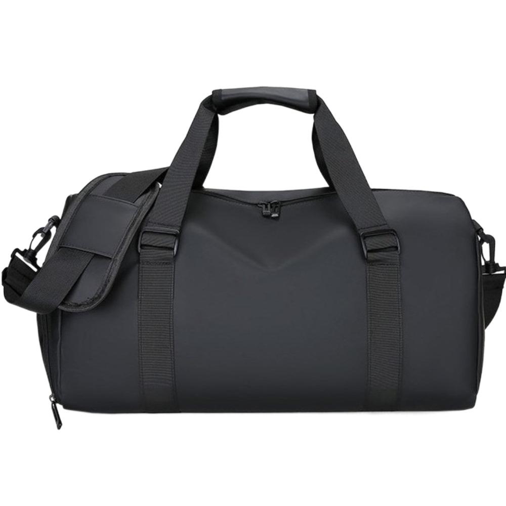 Solid Color Sports Fitness Bag Large Capacity Travel Tote Bag Portable Yoga Training Bag  Outdoor
