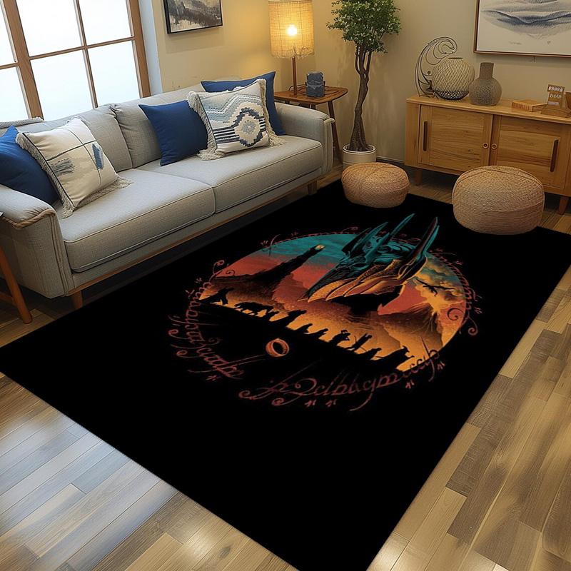 Middle-earth's Epic Saga carpet Living room and bedroom mats Suitable for all seasons Bathroom mat Art Protective pad