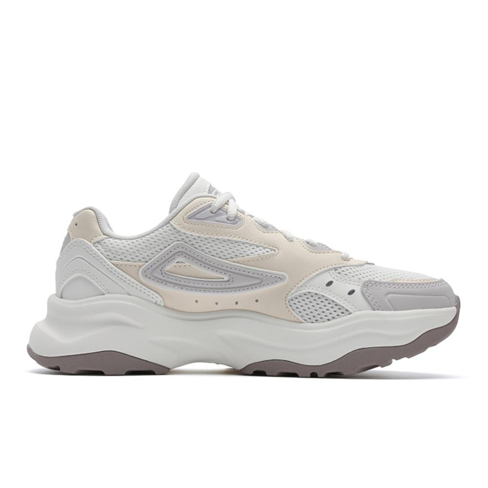 FILA Tracer 2 Fashion Trendy Retro Comfortable Versatile Low-Top Running Shoes Women sneaker White Yellow F12W522126FSG