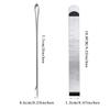 20Pcs Metal Sewing Crimping Clip Stainless Steel Sewing Clips for DIY Clothing Stitching Pinning Marking Quilting Ruler Tool