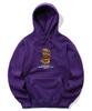Daisy Burger Floor Graphic Hoodie - Purple