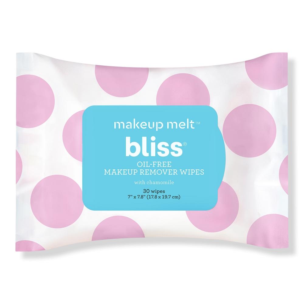 

Безмасляные салфетки для снятия макияжа Bliss Makeup Melt, 30 карат