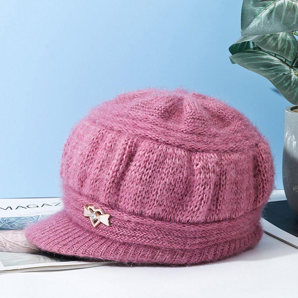 5 Colors Solid Cute Woman/Men Female Beanie Caps Winter Autumn Hats Knitted Beanies Warmer Bonnet