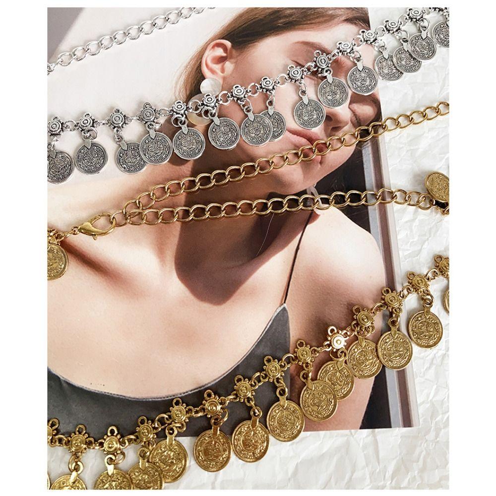 Tassels Coin Belly Chain Retro Body Jewelry Fashion Waist Chains  for Women
