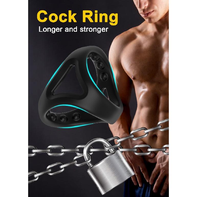 Silicone Penis Cock Ring on for Man Delay Ejaculation Sex Toys for Men Couple Rings Cockring Adult Goods for