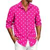Men's Spring and Fall Casual Long Sleeve Shirt for Everyday Wear