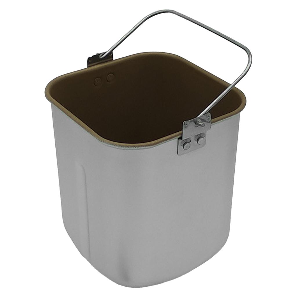 Bread Machine Mixing Bread Bucket Anti Stick Coated Aluminum Alloy Bread Machine Inner Tank for Replacement