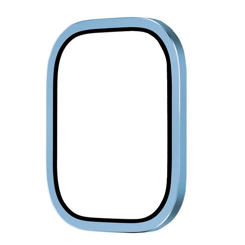 HD Gehärtetes Glas Metalllünettenfolie für Apple Watch Ultra 4