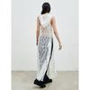 Anggae Lace Hooded Layering Dress White