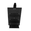 Bike Gear Pegboard Organizer Powder Coated Aluminum Alloy Wall Mount Bike Gear Storage System for Helmet Accessories