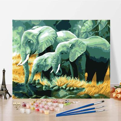 Digital Oil Painting Handmade Canvas Numbers Painting DIY Painting By Numbers Numbers Oil Painting