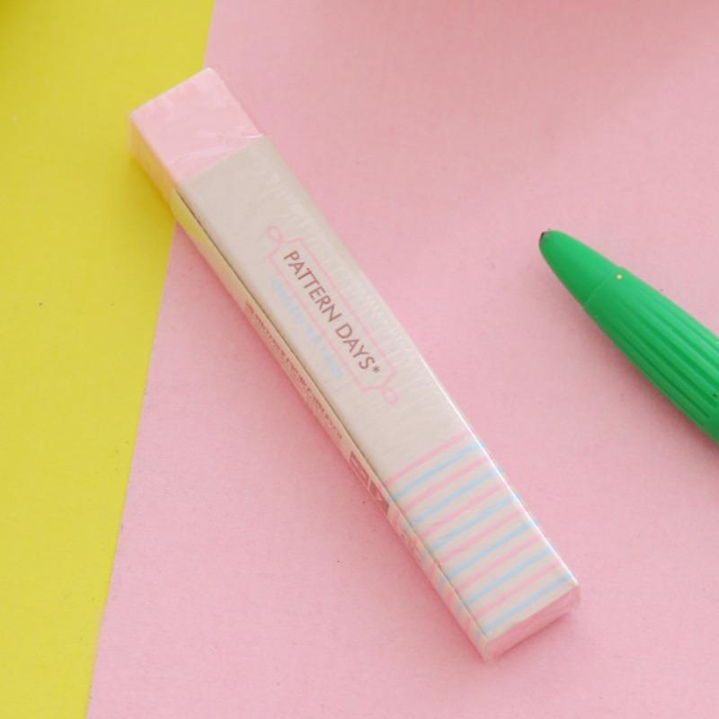 20Pcs Soft and Durable Long Strip Eraser Kawaii Stationery Eraser Novelty and Cute Eraser Writing and Painting Eraser School Office Supplies Stationer