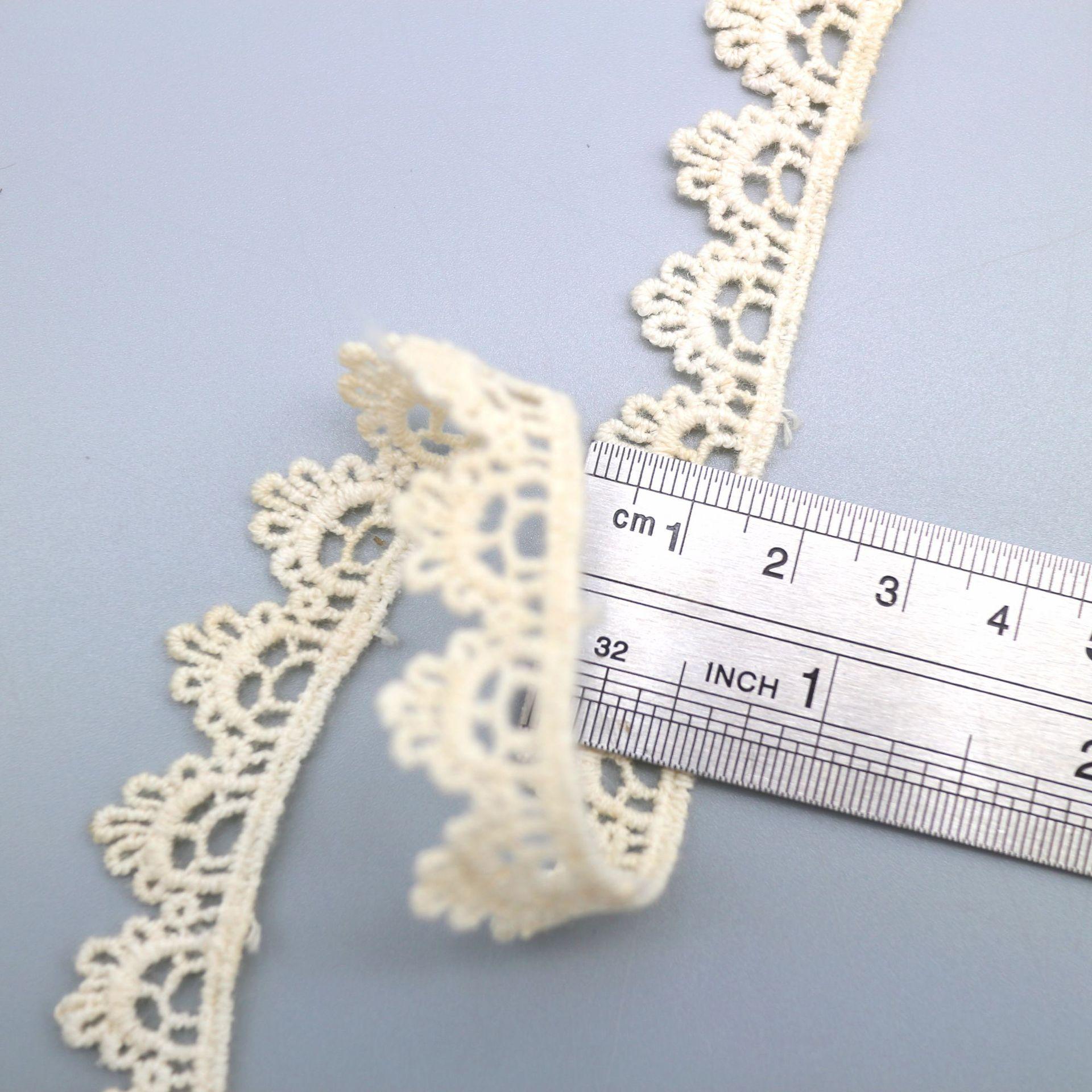 

Кружево Маленькое, Домашнее Нижнее Белье Пижама Аксессуары Одностороннее, Вышивка Штрих-кода Хлопковой Нитью, Кружево Кружево M450