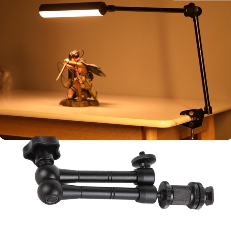 Adjustable 7inch/11inch Flexible Arm for Cameras and Lighting with 360 Degree Rotating Heads for Cameras Lamp
